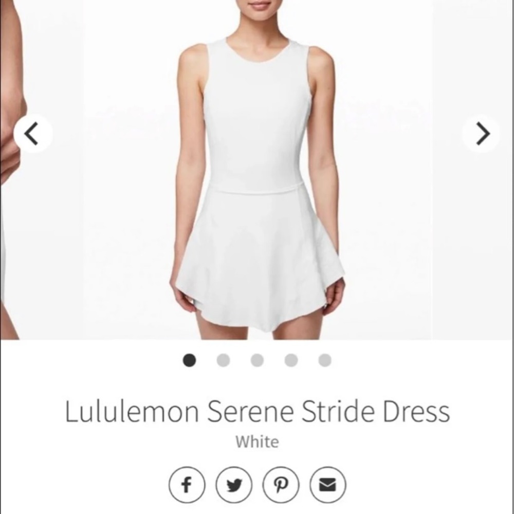 Lululemon Serene Stride Dress NWT - 8